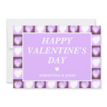Plum Mauve Celestial Hearts Valentine’s Gift