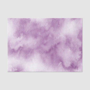 Plum Mauve Watercolor Abstract Tissue Paper