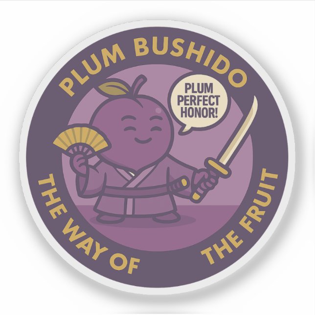 Plum Perfect Honour Samurai Fruit  (Front)