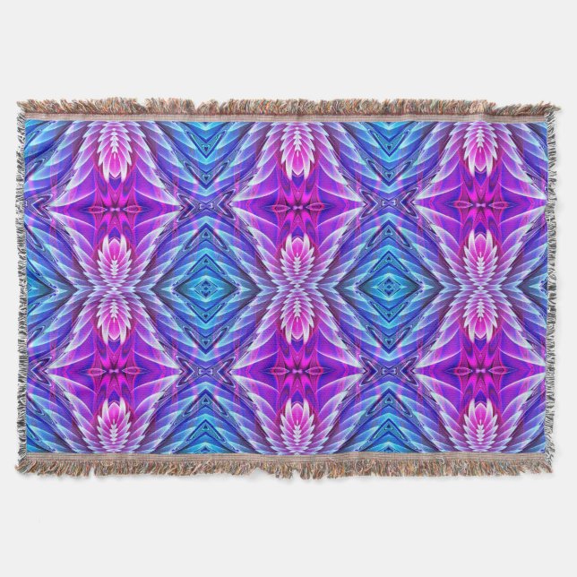 Plum Pleasure  Throw Blanket (Front)