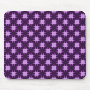 Plum Purple Daring Discs Mousepad