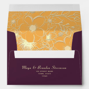 Plum Purple Envelope