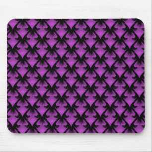 Plum Purple Metropolitan Glam Mousepad