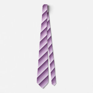 Plum purple shadow stripes tie