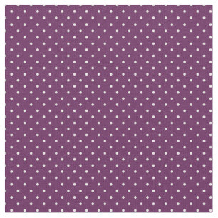 Plum Purple Tiny Dots Fabric