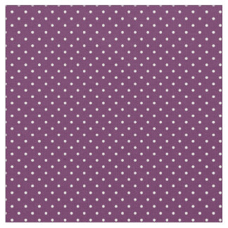 Plum Purple Tiny Dots Fabric