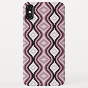 Plum Red Diamond Pattern Case-Mate iPhone Case