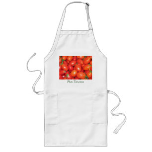 Plum Tomatoes Long Apron