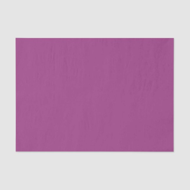 Plum Wine Purple Spring Season Solid Colour Tissue Paper (Front)