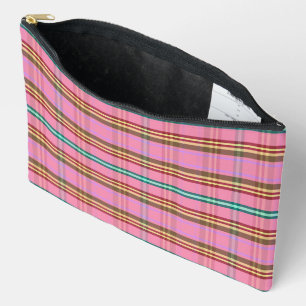 Plumage Plaid TB Accessory Pouch