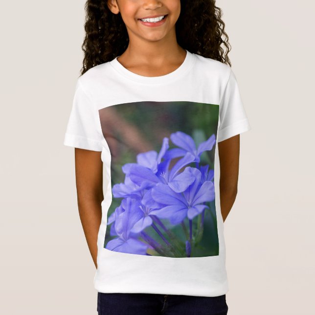 Plumbago auriculata 03 T-Shirt (Front)