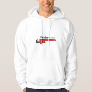 Plumber At Work Hoodie