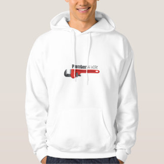 Plumber At Work Hoodie