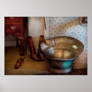 Plumber - Bath Day Poster