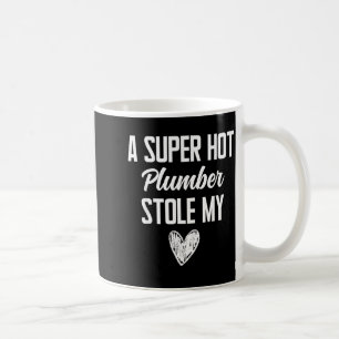 Plumber Boyfriend Girlfriend Stole My Heart Funny Coffee Mug