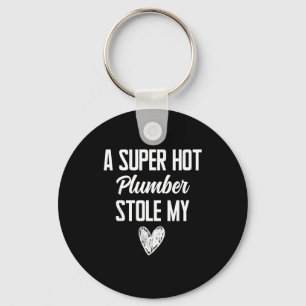 Plumber Boyfriend Girlfriend Stole My Heart Funny  Key Ring