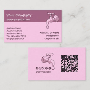 Plumber Business Card