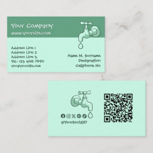 Plumber Business Card