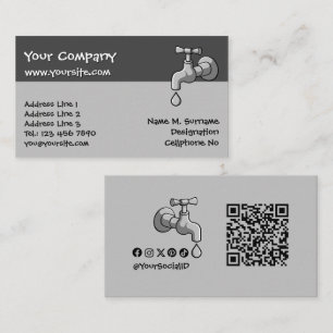 Plumber Business Card