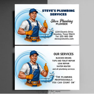 Plumber  business card