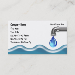 Plumber Business Card
