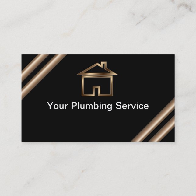 Plumber Business Cards (Front)