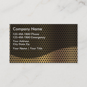 Plumber Business Cards