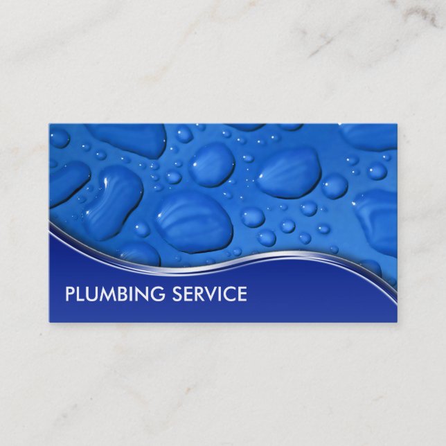 Plumber Business Cards (Front)