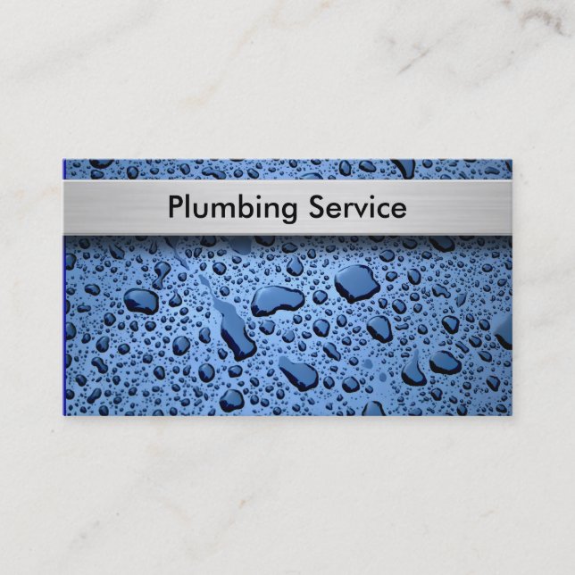 Plumber Business Cards (Front)