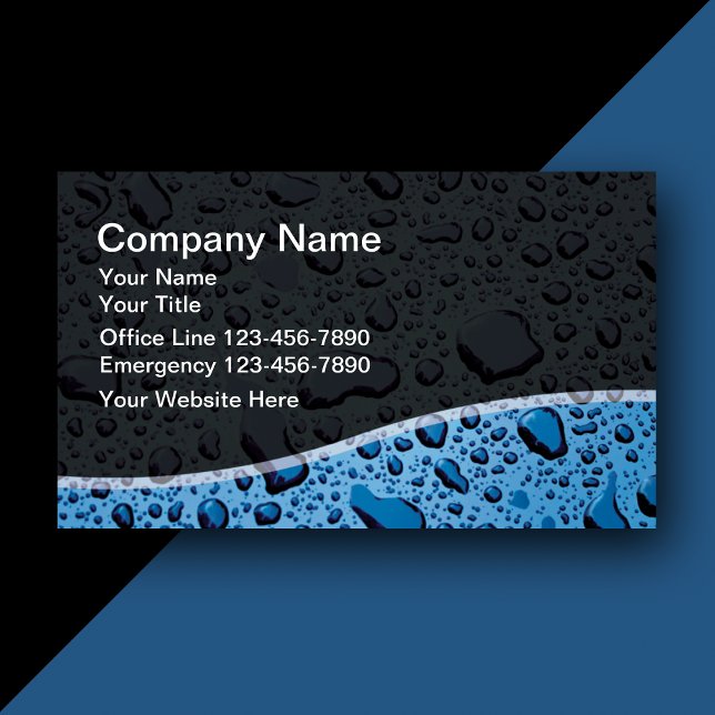 Plumber Business Cards (Creator Uploaded)