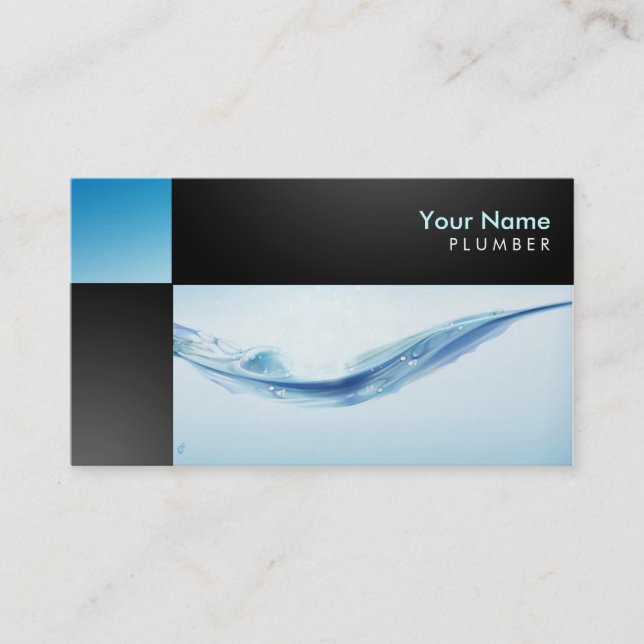 Plumber Business Cards (Front)
