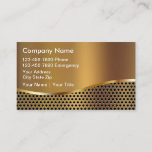 Plumber Business Cards