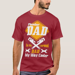 Plumber Dad Fathers Day Premium T-Shirt