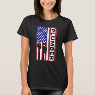 Plumber For Men Women Pipefitter Steamfitter Patri T-Shirt