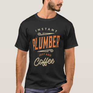 Plumber Job Title Profession Birthday Worker T-Shirt