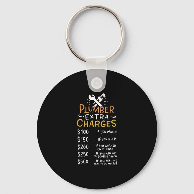 Plumber Key Ring (Front)