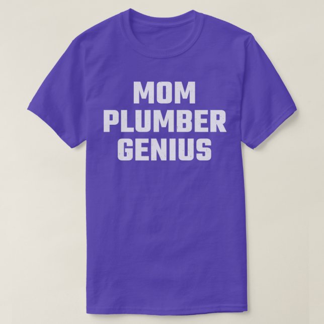 plumber mum T-Shirt (Design Front)