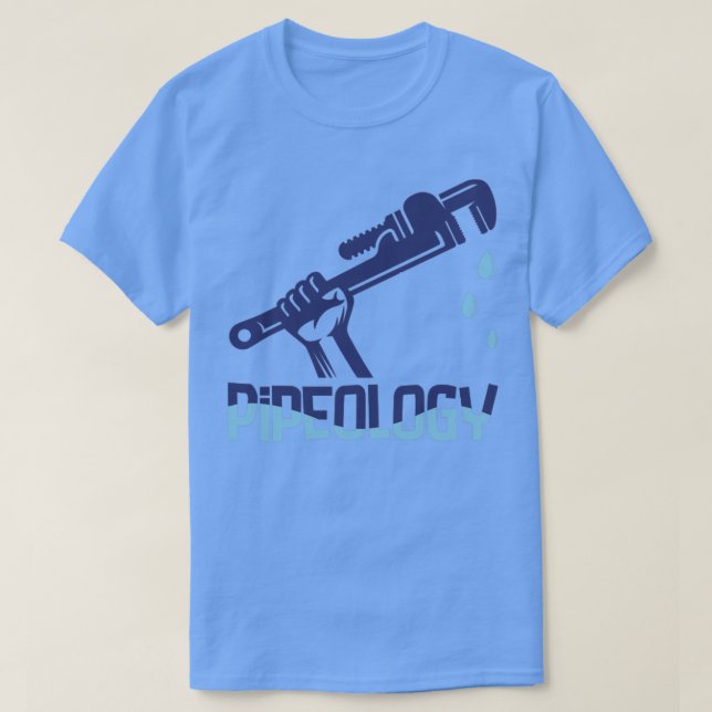 Plumber Pipeology T-Shirt (Design Front)