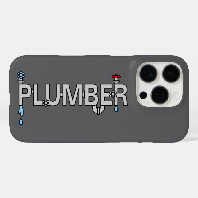 Plumber Pipes Case-Mate iPhone Case (Back (Horizontal))