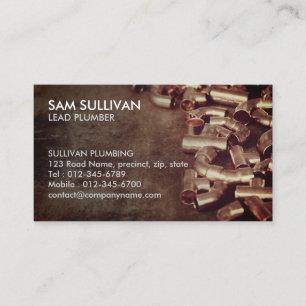 Plumber Plumbing Home Repair Business Card