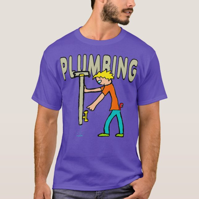 Plumber Plumbing T-Shirt (Front)