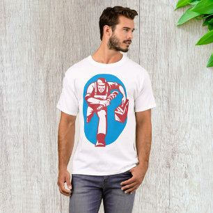 Plumber Running with Wrench and Toolbox T-Shirt