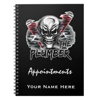 Plumber Skull: The Plumber Spiral Notebook