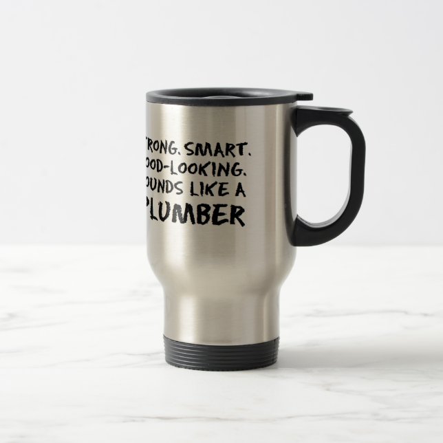 Plumber sound travel mug (Right)
