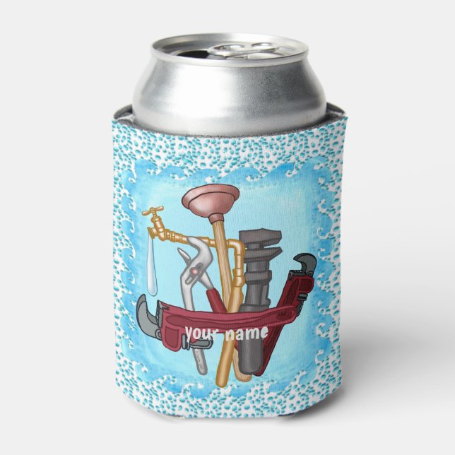 Plumber Tools can cooler (Can Front)