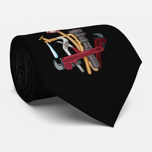 Plumber Tools  Tie (Rolled)