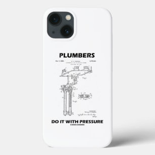Plumbers Do It With Pressure Hoffman Differential iPhone 13 Case