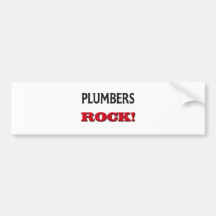 Plumbers Rock Bumper Sticker