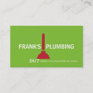Plumbing Business Card
