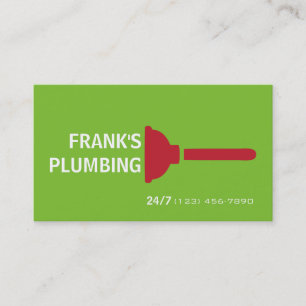 Plumbing Business Card